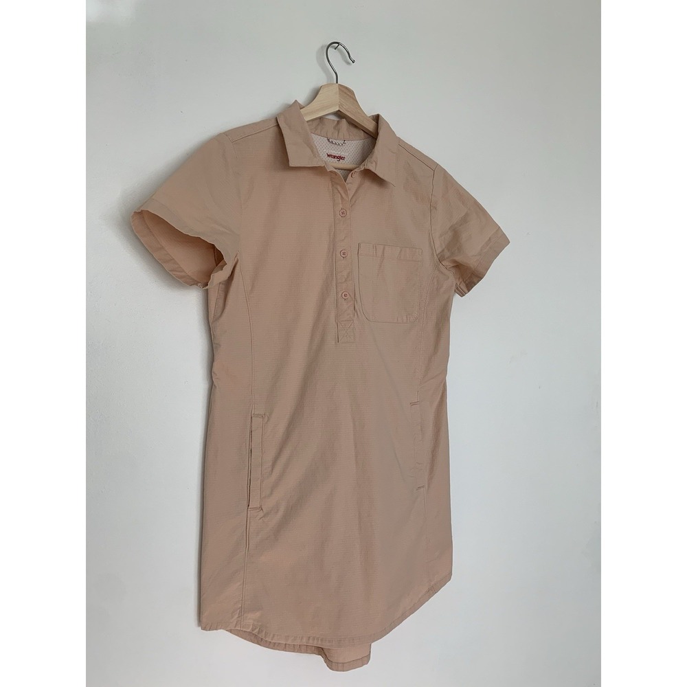 Wrangler All Terrain Adventure Shirt Dress Size S Hiking Athletic Normcore